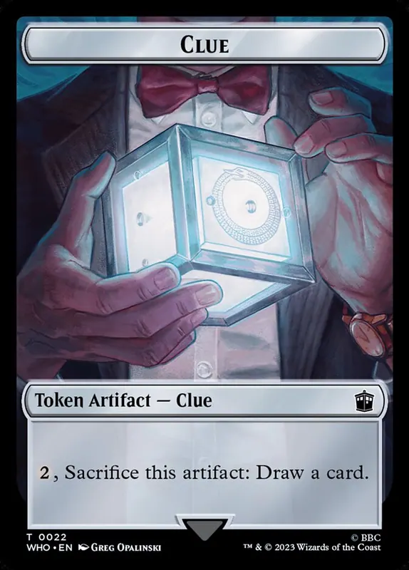 Clue [Doctor Who Tokens]