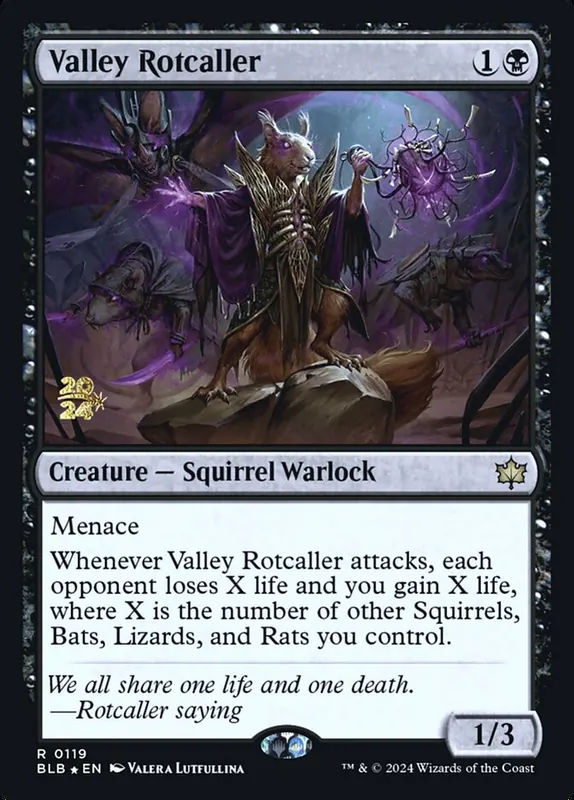 Valley Rotcaller [Bloomburrow Promos]
