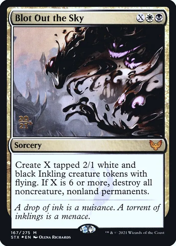 Blot Out the Sky [Strixhaven: School of Mages Promos]