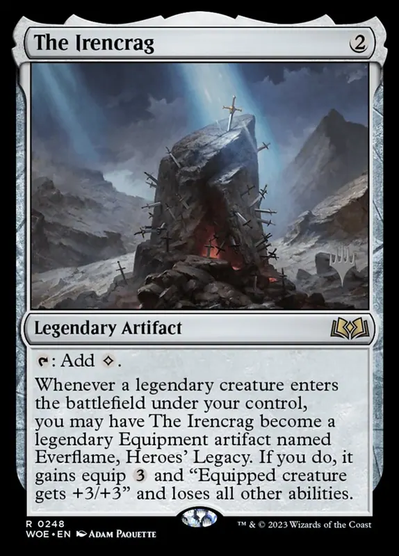 The Irencrag [Wilds of Eldraine Promos]