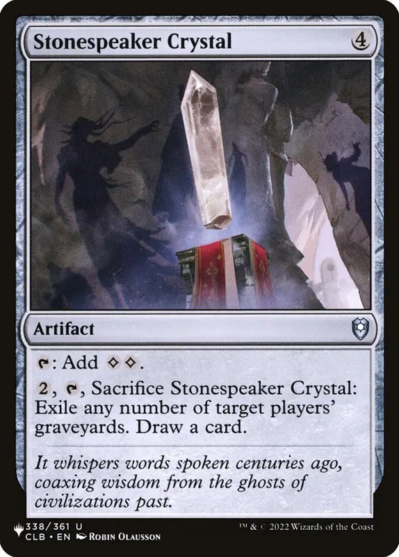 Stonespeaker Crystal [The List]