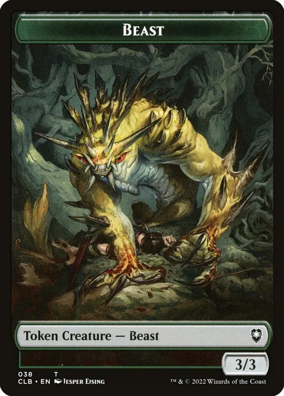 Beast [Battle for Baldur's Gate Tokens]