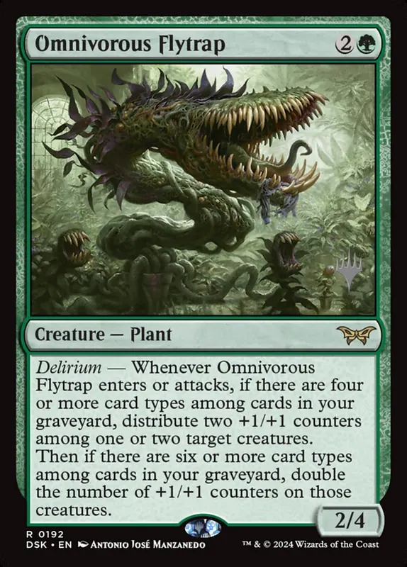 Omnivorous Flytrap [Duskmourn: House of Horror Promos]