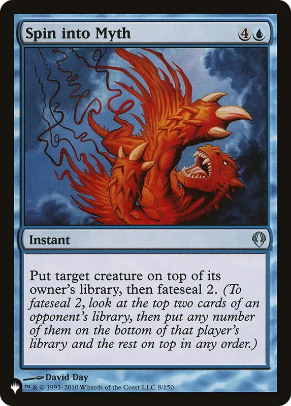 Spin into Myth [The List]