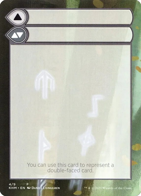 Double-Faced Substitute Card [Kaldheim Substitute Cards]