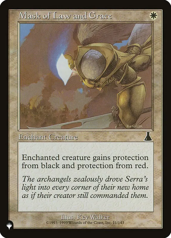 Mask of Law and Grace [The List]