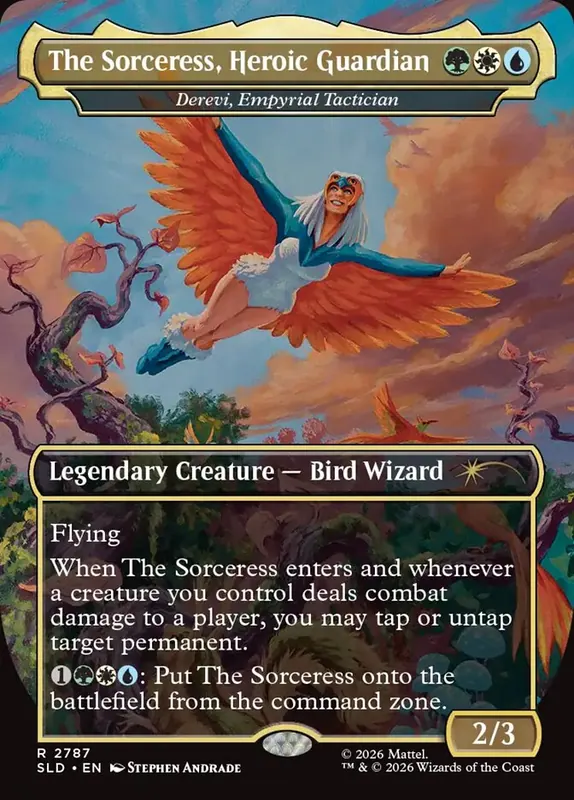 Derevi, Empyrial Tactician [Secret Lair Drop]