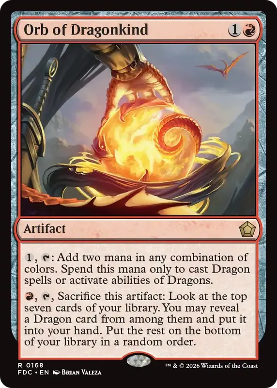 Orb of Dragonkind [Foundations Commander]