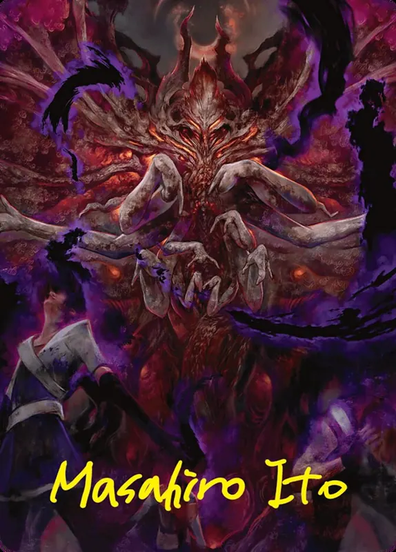 Damnation // Damnation [Duskmourn: House of Horror Art Series]