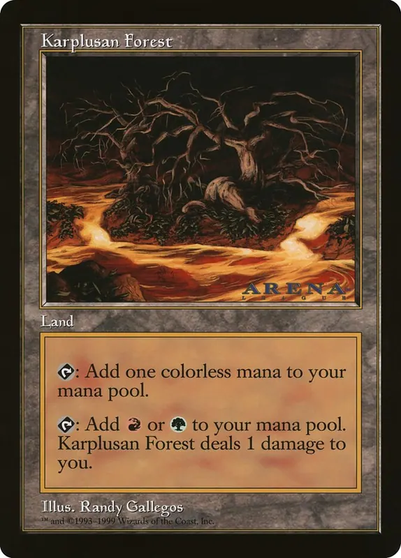 Karplusan Forest [Oversized League Prizes]