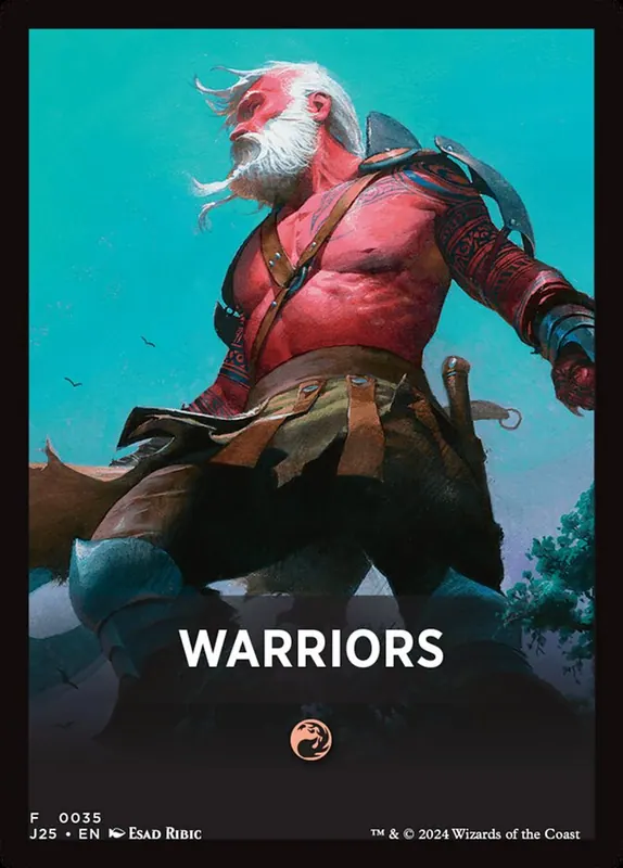 Warriors [Foundations Jumpstart Front Cards]