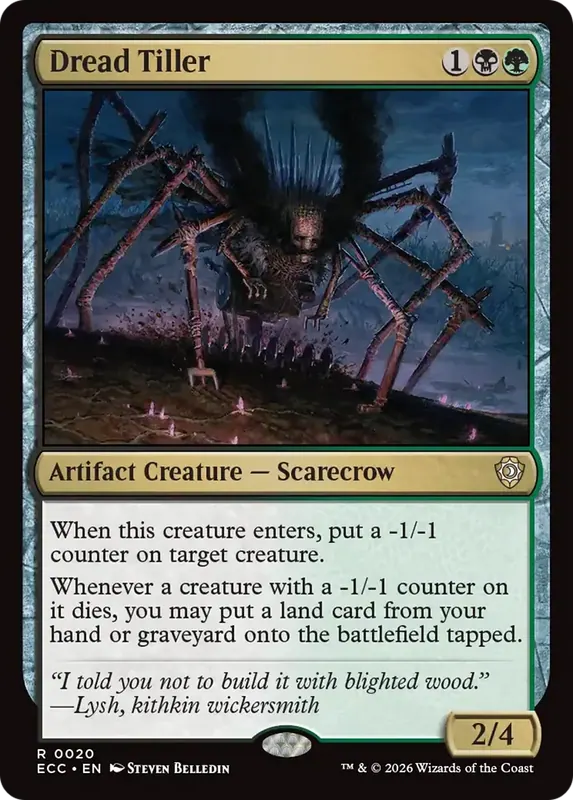 Dread Tiller [Lorwyn Eclipsed Commander]