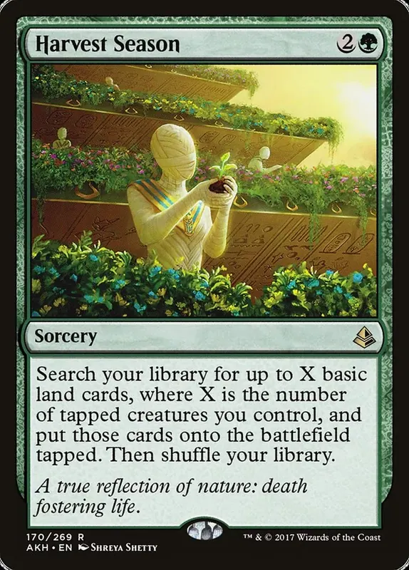 Harvest Season [Amonkhet] - Español