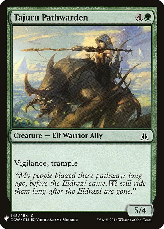 Tajuru Pathwarden [The List]