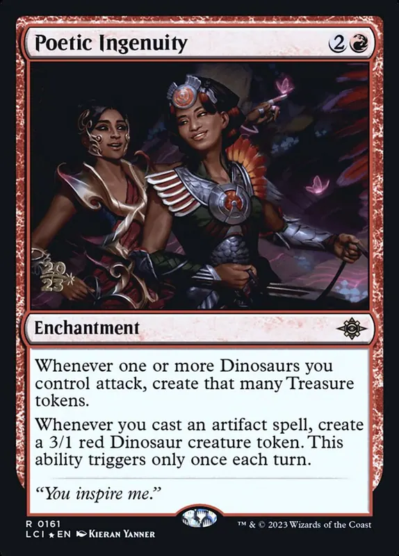 Poetic Ingenuity [The Lost Caverns of Ixalan Promos]