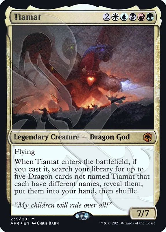 Tiamat [Adventures in the Forgotten Realms Promos]