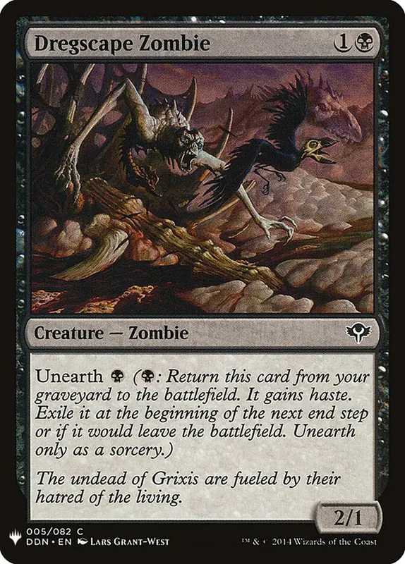 Dregscape Zombie [The List]