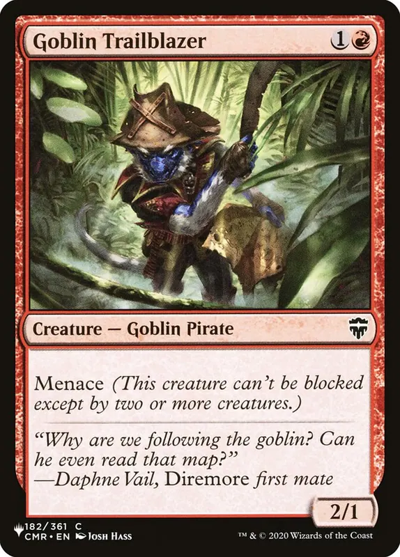 Goblin Trailblazer [The List]