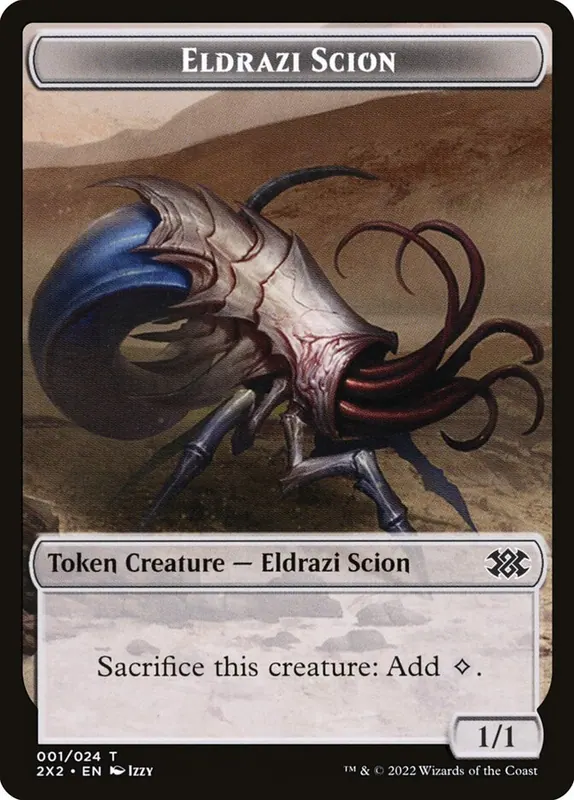 Eldrazi Scion [Double Masters 2022 Tokens]