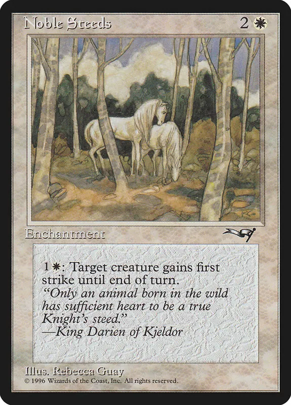 Noble Steeds [Alliances]
