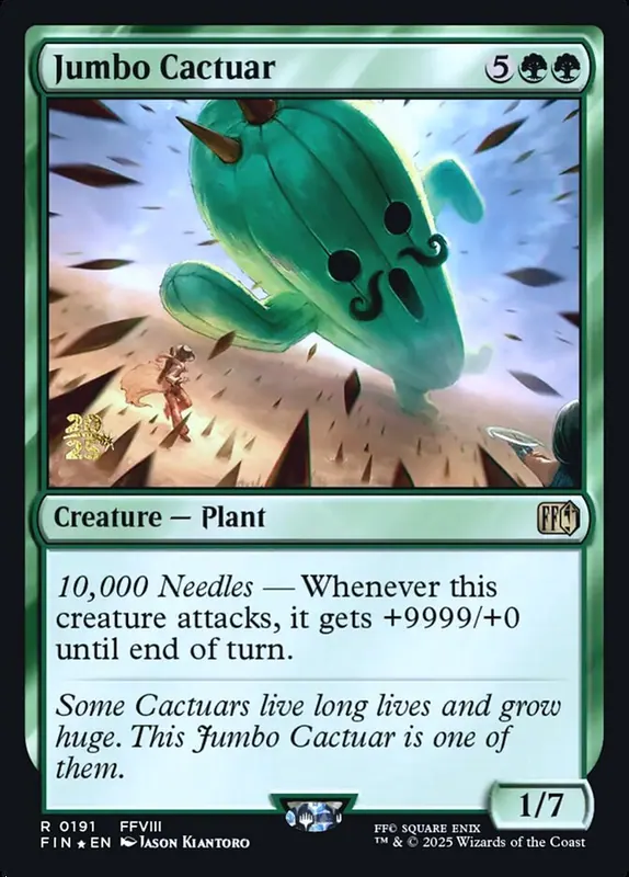 Jumbo Cactuar [Final Fantasy Promos]