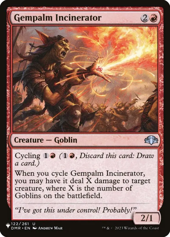 Gempalm Incinerator [The List]