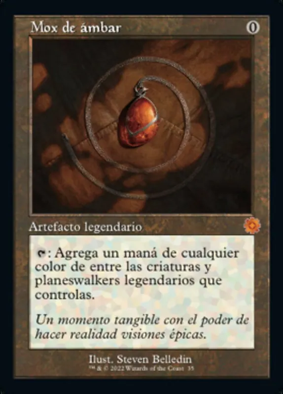 Mox Amber [The Brothers' War Retro Artifacts] - Español
