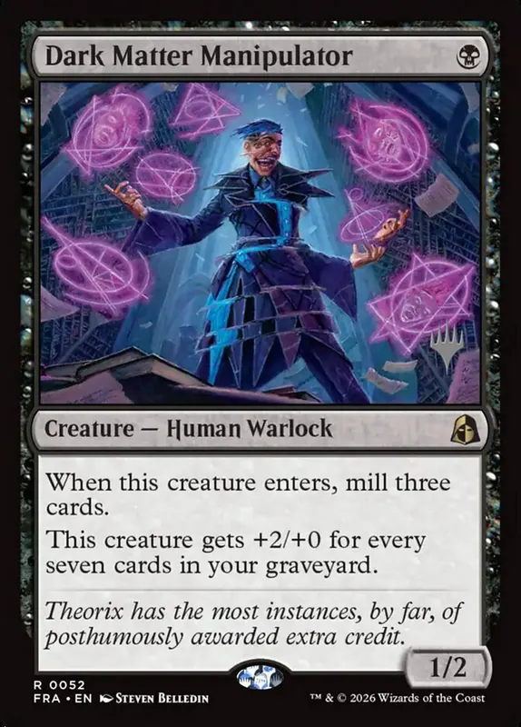Dark Matter Manipulator [Reality Fracture Promos]
