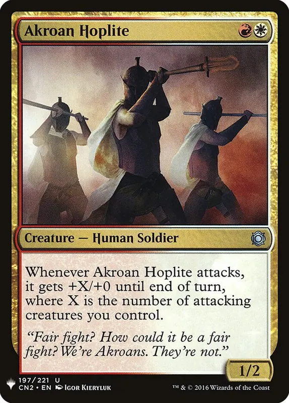 Akroan Hoplite [The List]
