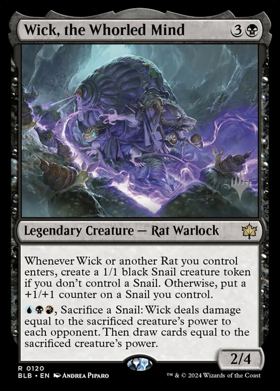 Wick, the Whorled Mind [Bloomburrow Promos]