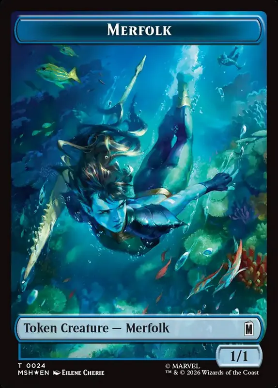 Merfolk [Marvel Super Heroes Tokens]