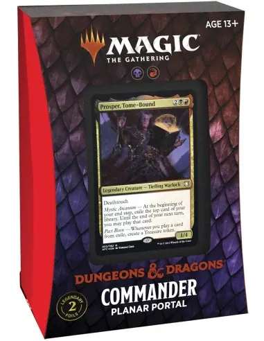 MTG COMMANDER DECK D&D PLANAR PORTAL INGLES
