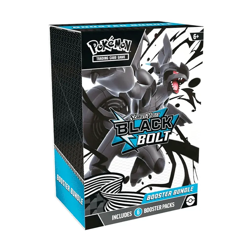 Pokémon - Booster Bundle - Black Bolt - Ingles & Español