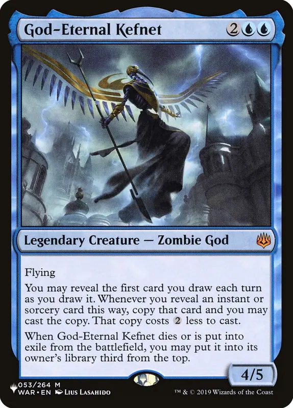 God-Eternal Kefnet [The List]