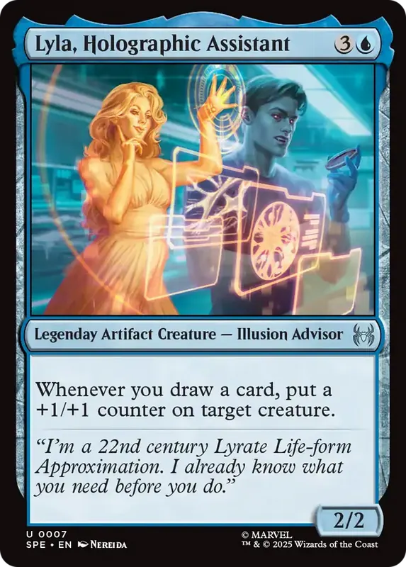 Lyla, Holographic Assistant [Marvel's Spider-Man: Eternal-Legal]