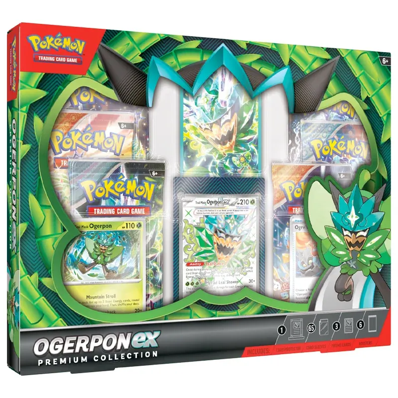 Pokémon - Ogerpon ex Premium Collection - Ingles