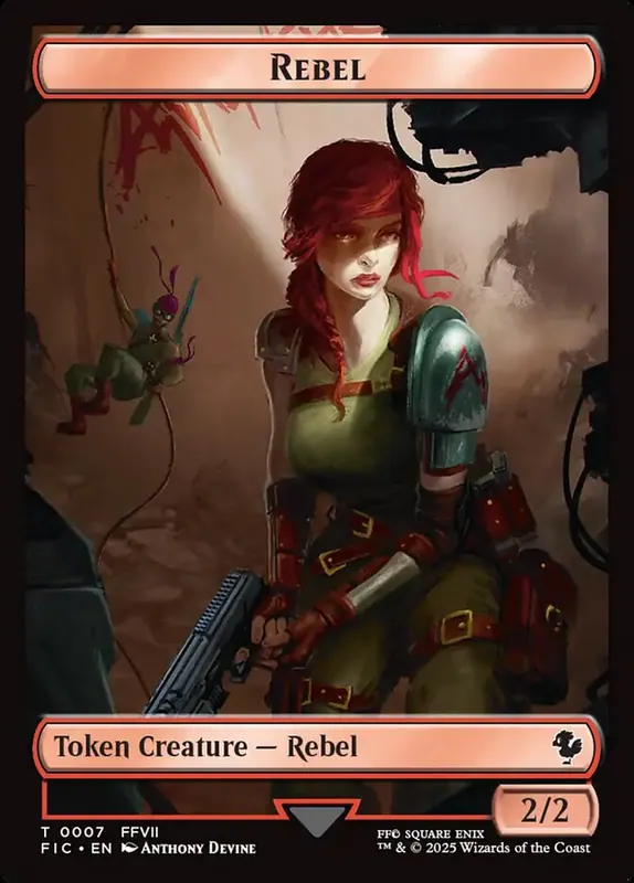 Rebel [Final Fantasy Commander Tokens]