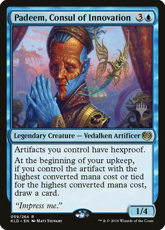 Padeem, Consul of Innovation (Promo Pack) [Kaladesh Promos] - Español