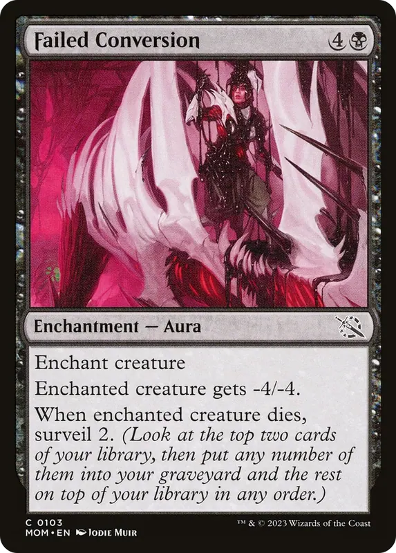 Failed Conversion [March of the Machine]