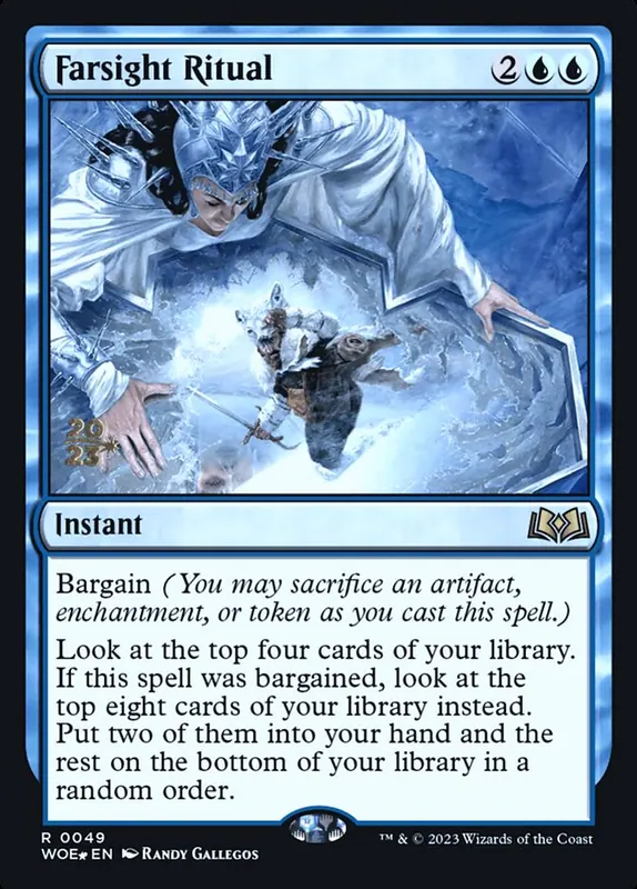 Farsight Ritual [Wilds of Eldraine Promos]