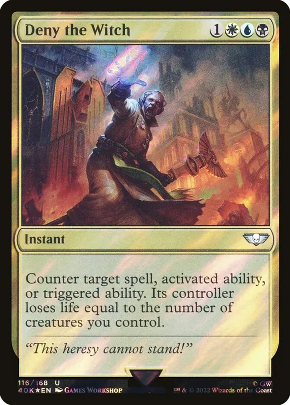 Deny the Witch [Warhammer 40,000 Commander]