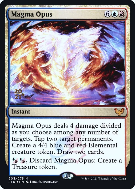 Magma Opus [Strixhaven: School of Mages Promos]