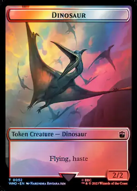 Dinosaur [Doctor Who Tokens]