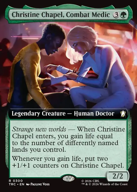Christine Chapel, Combat Medic [Star Trek Commander]