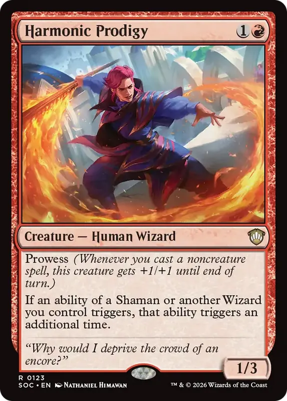 Harmonic Prodigy [Secrets of Strixhaven Commander]