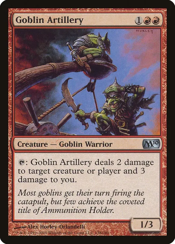 Goblin Artillery [Magic 2010]