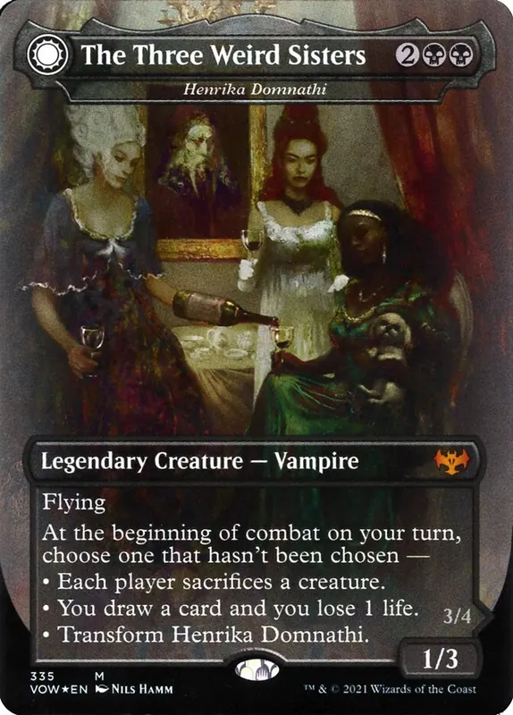 Henrika Domnathi // Henrika, Infernal Seer [Innistrad: Crimson Vow]