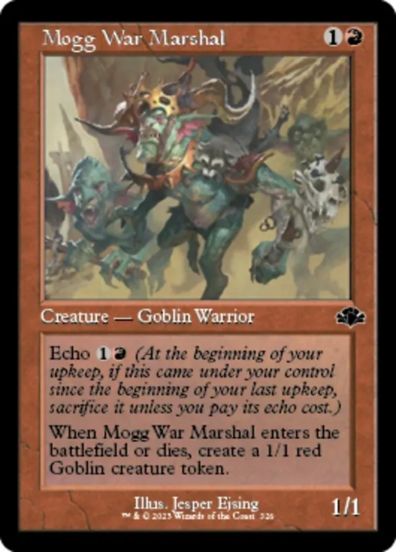Mogg War Marshal (Retro) [Dominaria Remastered]