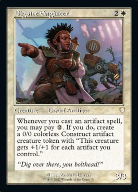 Digsite Engineer (Retro) [The Brothers' War Commander]
