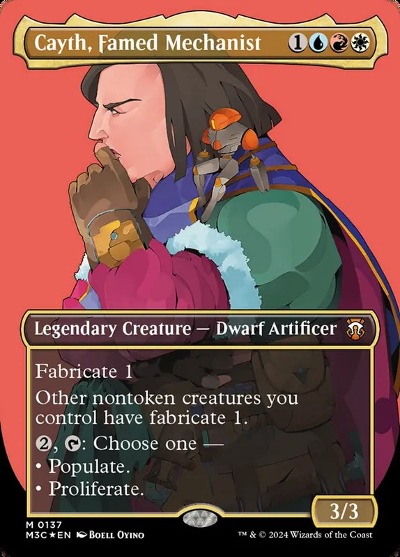 Cayth, Famed Mechanist [Modern Horizons 3 Commander]